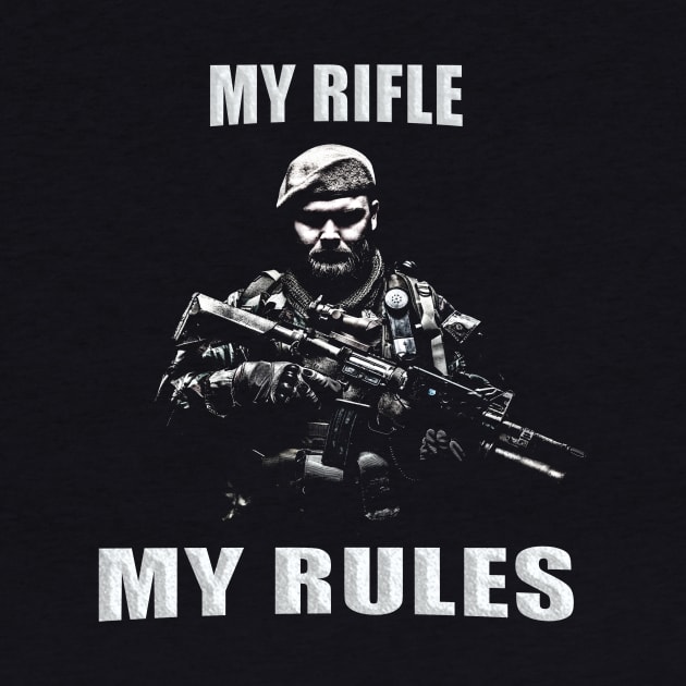 My Rifle My Rules by Getmilitaryphotos